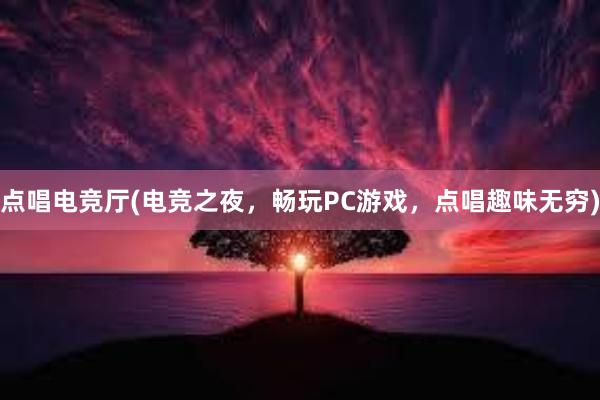 点唱电竞厅(电竞之夜，畅玩PC游戏，点唱趣味无穷)